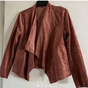Pink Faux Suede Kut Jacket Size L
